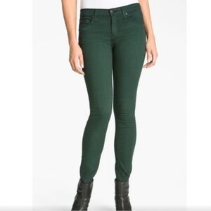 Rag & Bone Forest Green Skinny Legging Jeans 26